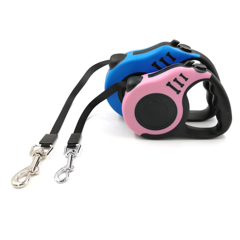 3 Meters 5 Meters Flexible Dog Leash For Small Medium Large Dogs